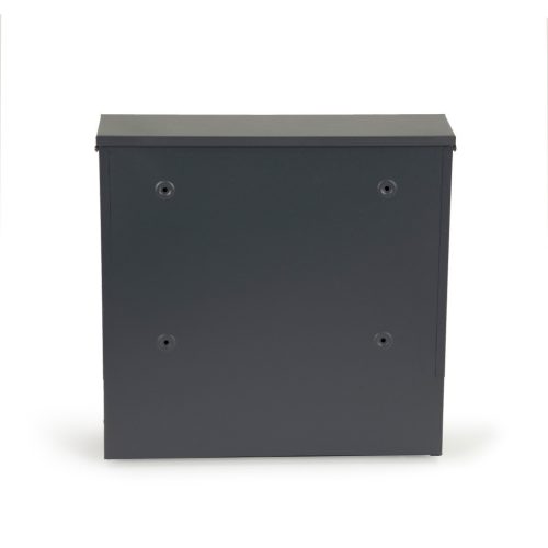 Postaláda horganyzott acélból újságtartóval antracit