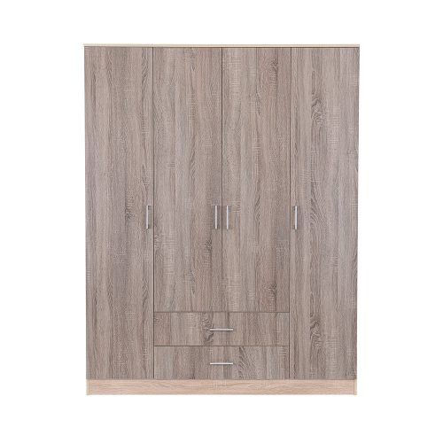 Miami gardróbszekrény 160x205 cm yorki tölgy-sonoma tölgy