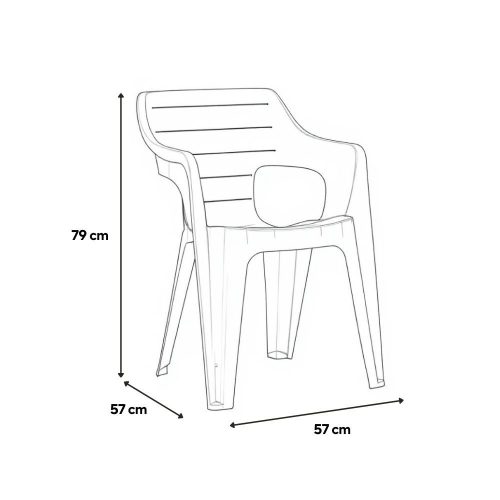 Florin 10+1 kerti bútor garnitúra szett