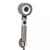 Kori 3 funkciós kézizuhany tömlővel tartóval szürke