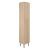 Nerva 35 magas szekrény 2 ajtóval, 2 fiókkal, sonoma tölgy