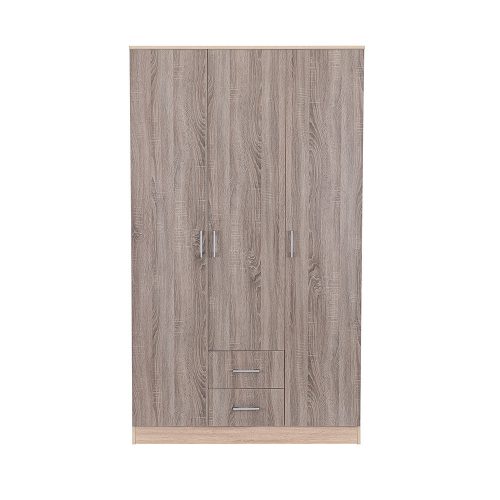 Miami gardróbszekrény 120x205 cm yorki tölgy-sonoma tölgy