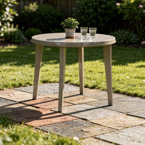 Lisa műanyag kerti asztal