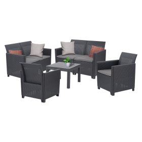   Claire VI 6 személyes kerti bútor garnitúra orlando asztallal