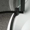 Splash Black 90 íves zuhanykabin zuhanytálca nélkül