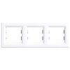 Nova hármas keret vízszintes fehér