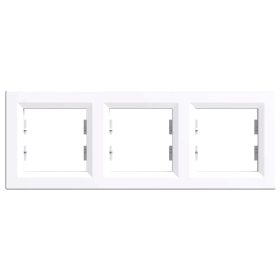 Nova hármas keret vízszintes fehér