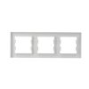 Nova hármas keret vízszintes fehér