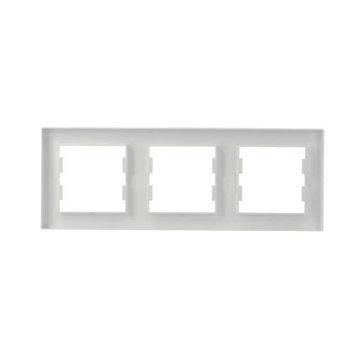 Nova hármas keret vízszintes fehér