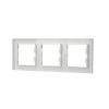 Nova hármas keret vízszintes fehér