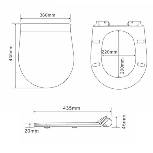 Ride soft close wc ülőke