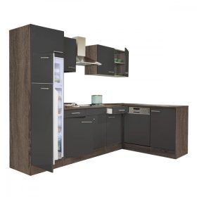   Yorki 280 sarok konyhabútor felülfagyasztós hűtős kivitelben