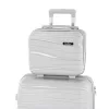 TraveLux Voyager kisméretű kézi bőrönd keményfedeles 26x31x14 cm