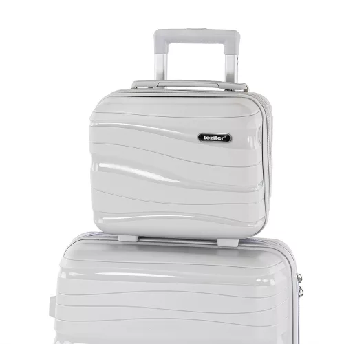 TraveLux Voyager kisméretű kézi bőrönd keményfedeles 26x31x14 cm