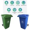 Hulladéktároló 240L kék
