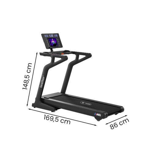 Futópad Led kijelzővel Aeorun Max 150 kg, 4,5 LE, 18,8 Km/h, 12 program, dőlésszög 0-15%