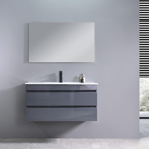 Cube 100 alsó szekrény mosdóval