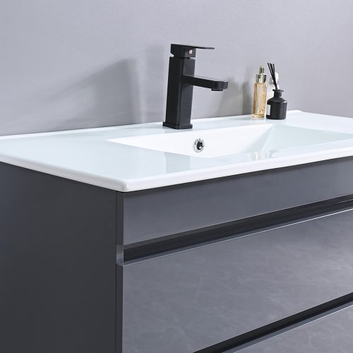 Cube 100 alsó szekrény mosdóval