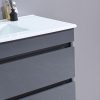 Cube 100 alsó szekrény mosdóval