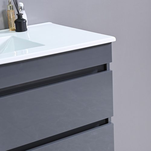 Cube 100 alsó szekrény mosdóval