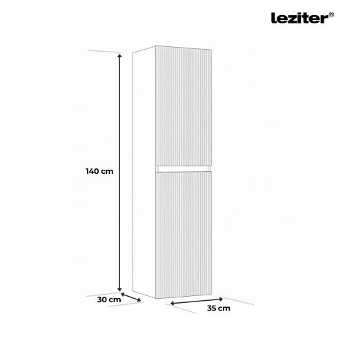 Trent függesztett oldal szekrény