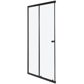 Olga SQ Element 100 zuhanyajtó fekete