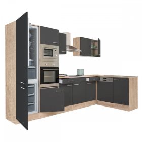   Yorki 340 sarok konyhabútor alulfagyasztós hűtős kivitelben