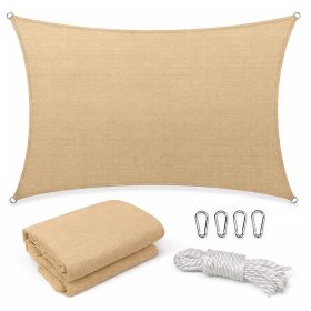 Rana napvitorla négyszög alakú 5x6 m bézs