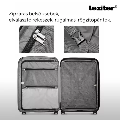 TraveLux Endure közepes bőrönd keményfedeles 68x45x25 cm