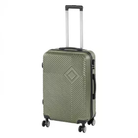 TraveLux Pro közepes bőrönd keményfedeles 68x45x25 cm