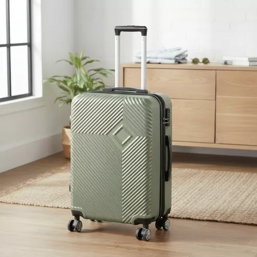 TraveLux Pro közepes bőrönd keményfedeles 68x45x25 cm