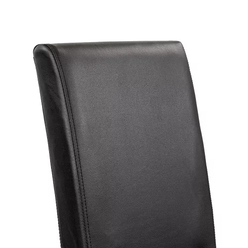 Leon 4+1 étkező garnitúra fehér-fekete