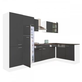   Yorki 340 sarok konyhabútor felülfagyasztós hűtős kivitelben