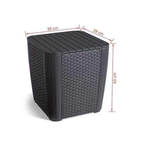 Luzon műanyag kerti asztal