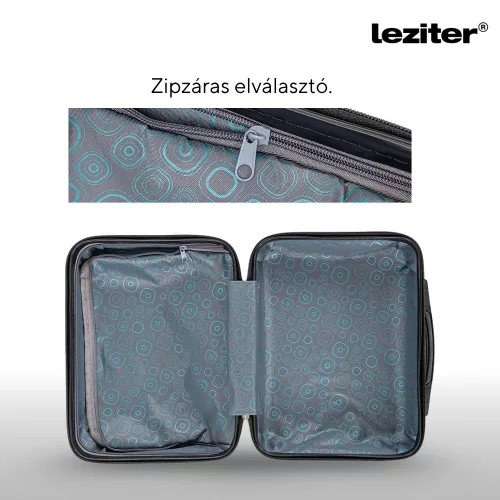 TraveLux Urban kabinbőrönd keményfedeles levehető kerékkel 50x35x23 cm