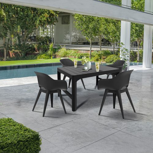 Dina 4+1 kerti bútor garnitúra szett