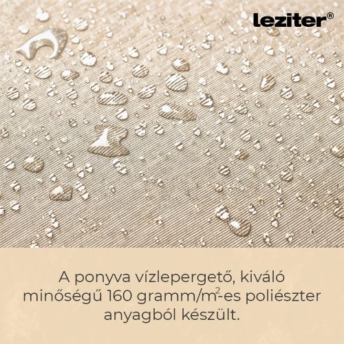 Solari kerti napernyő led lámpával bézs 300 cm