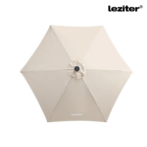 Solari kerti napernyő led lámpával bézs 300 cm