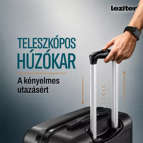 TraveLux Urban kézipoggyász keményfedeles levehető kerékkel 40x29x19 cm
