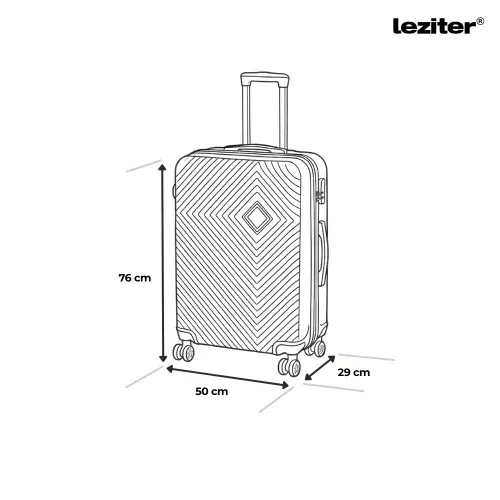 TraveLux Pro VIII gurulós bőrönd szett