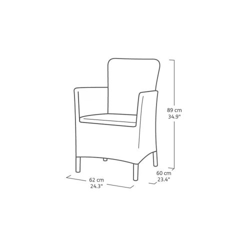 Miami Balcony kerti bútor garnitúra szett