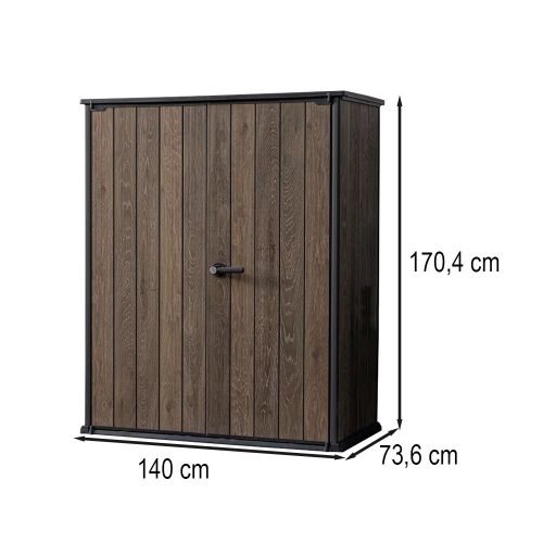 Signature műanyag kerti tároló 1400 L