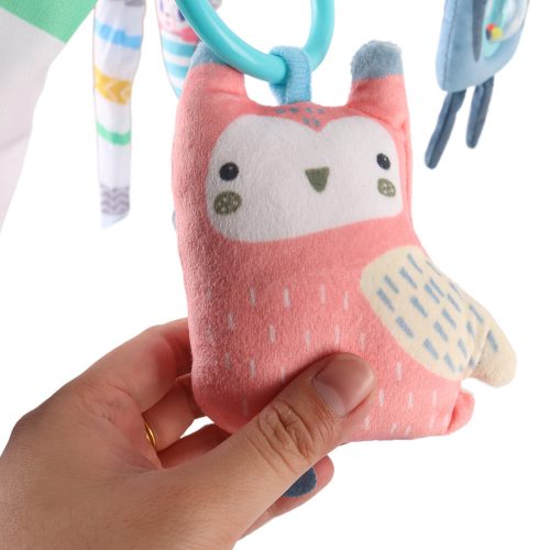 Játszószőnyeg játékhíddal, mozgó fülekkel