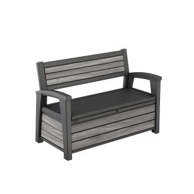 Decocoat műanyag kerti pad/tároló 227 L