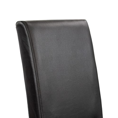 Megan 6+1 étkező garnitúra fehér-fekete