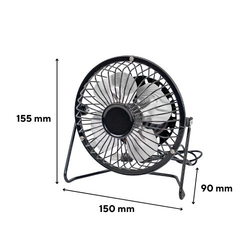 Ruen asztali usb ventilátor 5 W