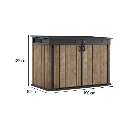 Signature műanyag kerti tároló 2020 L