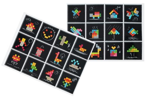 Mágneses fa tablet számokkal