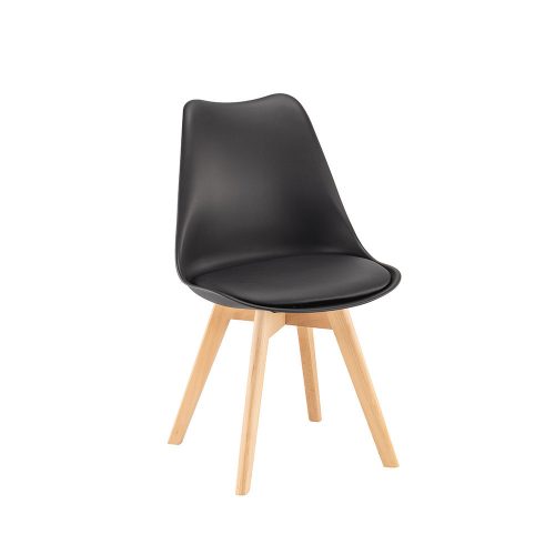 Ravena 6+1 étkező garnitúra fehér-fekete