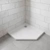 Modena Slim ötszögletű alacsony akril zuhanytálca 90x90 cm